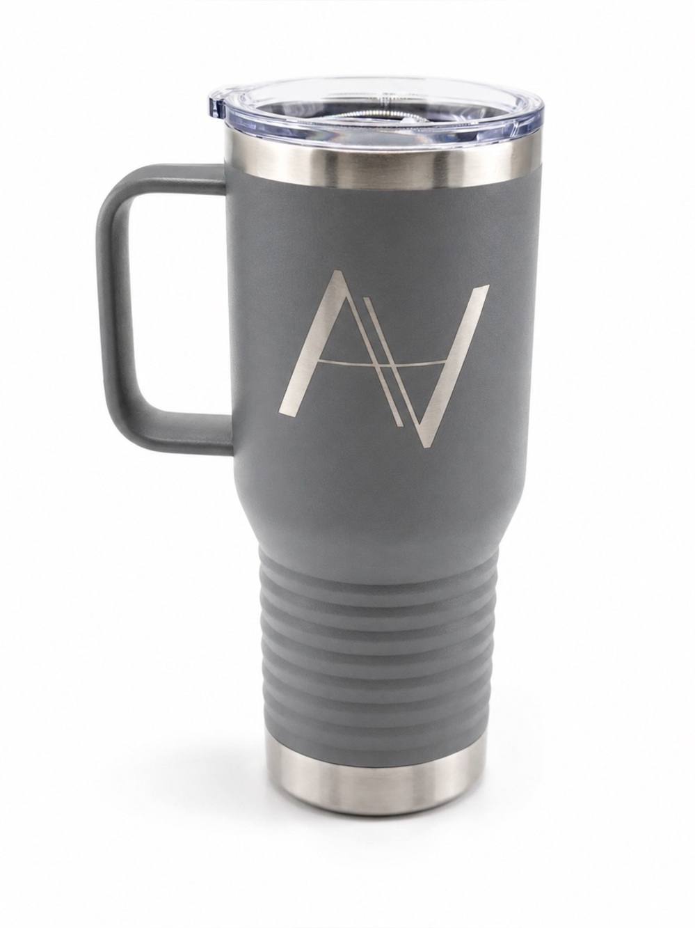 Gray Travel Mug (20oz) | Arthur Alan